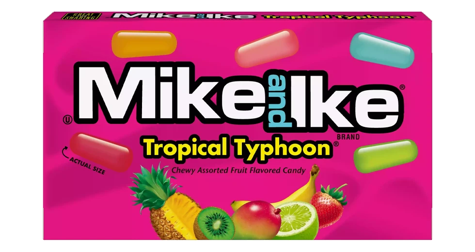 Mike & Ike Pink & Blue Flavored Chewy Candy- GREAT FOR