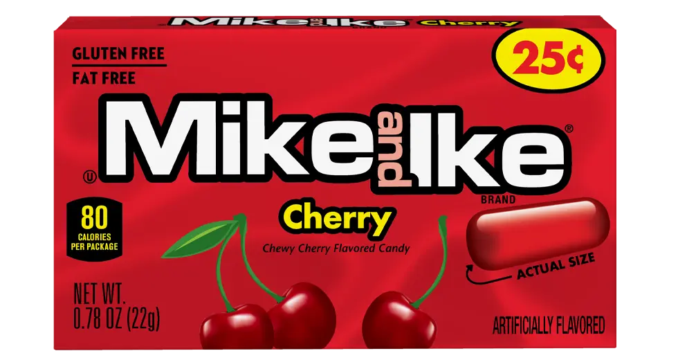 Mike and Ike Cherry Theater Box