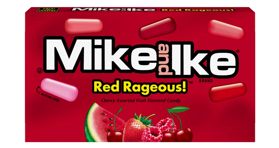 Mike And Ike Candy, Mega Mix, 10 Flavors - 28.8 oz